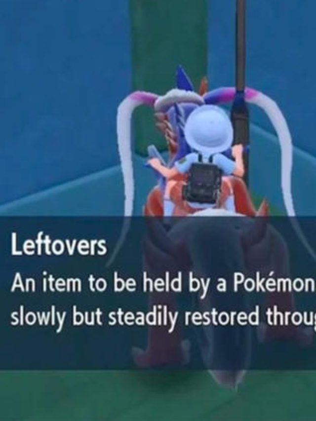 How to Get Leftovers in Pokemon Scarlet and Violet