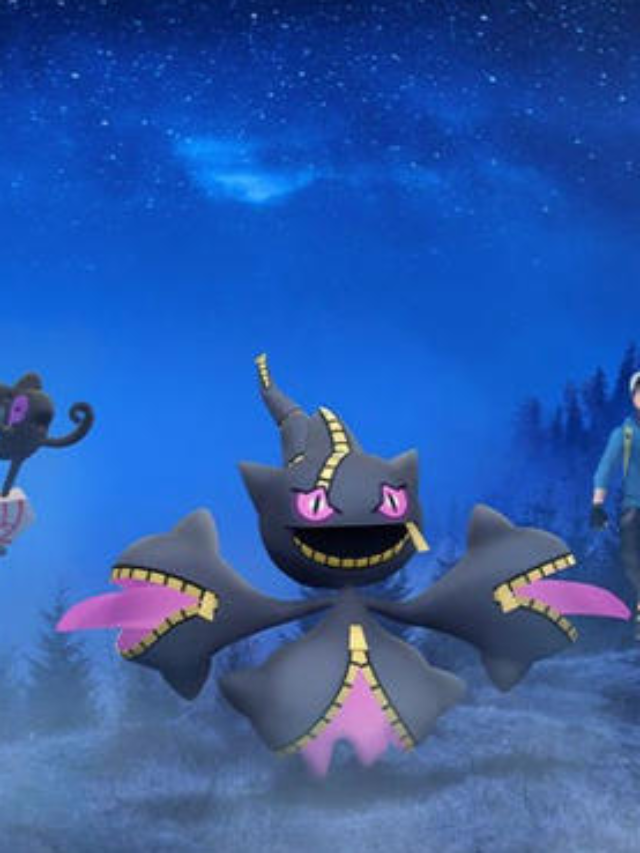 Ghosts take over in the run up to Halloween in Pokémon